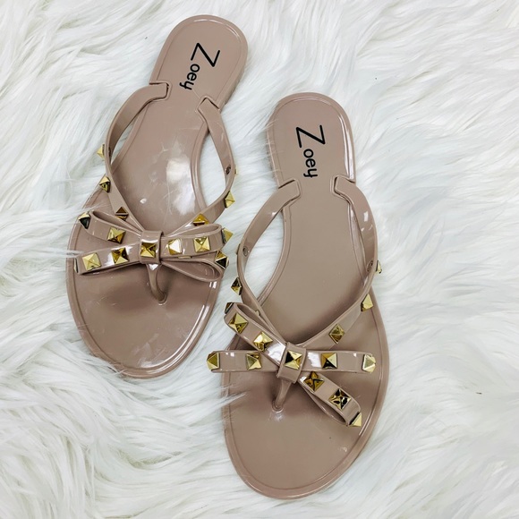 Nude studded sandal - Picture 3 of 6
